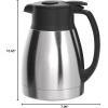 imageZojirushi SHHB10XA Vacuum Carafe 1Liter Stainless SteelStainless Steel