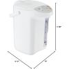 imageZojirushi CDLFC30 Panorama Window Micom Water Boiler and Warmer 101 oz30 L White53 Quarts