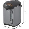 imageZojirushi CDWCC30 Micom Water Boiler and Warmer 101 oz Silver Dark Brown32 Quarts