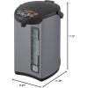imageZojirushi CDWCC30 Micom Water Boiler and Warmer 101 oz Silver Dark Brown42 Quarts