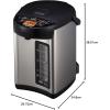imageZojirushi CVJAC50XB 50 Liter VE Hybrid Water Boiler and Warmer Stainless BlackBoiler
