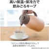 imageZojirushi SHHC10BM Stainless Steel Vacuum Carafe 1Liter Matte BlackMatte Copper