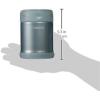 imageZojirushi Stainless Steel Food Jar 9Ounce Pale OrangeAqua Blue