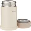 imageZojirushi Stainless Steel Food Jar 9Ounce Pale OrangeCream