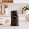 imageZojirushi Stainless Steel Food Jar 9Ounce Pale OrangeDark Brown