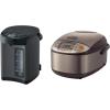 imageZojirushi CDNAC40BM Micom Water Boiler and Warmer 4Liter Metallic BlackMetallic Black