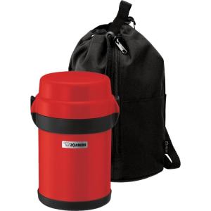 imageZojirushi SLJBE14AZ Mr Bento Stainless Lunch Jar 41 Oz BlueberryApple Red