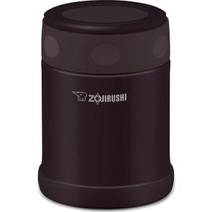 imageZojirushi Stainless Steel Food Jar 9Ounce Pale OrangeDark Brown