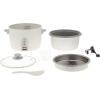 imageZojirushi 3 Cup Rice CookerSteamer  White10Cup