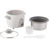 imageZojirushi 3 Cup Rice CookerSteamer  White3Cup