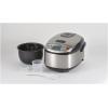 imageZojirushi Micom 3Cup Compact Size Multiple Settings Stainless Steel Made BuiltIn Retractable Power Cord and Easy to Transport Rice Cooker and WarmerStainless Black