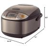 imageZojirushi NSTSC10 512Cup Uncooked Micom Rice Cooker and Warmer 10Liter55 cups