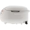 imageZojirushi NSZCC10 512Cup Neuro Fuzzy Rice Cooker and Warmer Premium White55Cup uncooked rice  1L