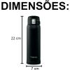 imageZojirushi SMSA60BA Stainless Steel Vacuum Insulated Mug 1 Count Pack of 1 Black 20 ozBlack