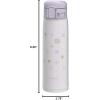 imageZojirushi SMSA60BA Stainless Steel Vacuum Insulated Mug 1 Count Pack of 1 Black 20 ozClassy Purple