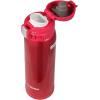 imageZojirushi SMSA60BA Stainless Steel Vacuum Insulated Mug 1 Count Pack of 1 Black 20 ozClear Red