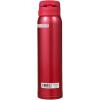 imageZojirushi SMSA60BA Stainless Steel Vacuum Insulated Mug 1 Count Pack of 1 Black 20 ozClear Red