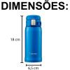 imageZojirushi SMSA60BA Stainless Steel Vacuum Insulated Mug 1 Count Pack of 1 Black 20 ozMatte Blue