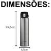 imageZojirushi SMSA60BA Stainless Steel Vacuum Insulated Mug 1 Count Pack of 1 Black 20 ozStainless