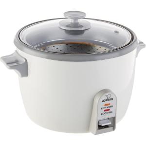 imageZojirushi 3 Cup Rice CookerSteamer  White10Cup