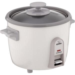 imageZojirushi 3 Cup Rice CookerSteamer  White3Cup