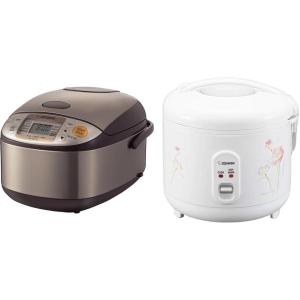 imageZojirushi NSTSC10 512Cup Uncooked Micom Rice Cooker and Warmer 10Liter55 cups