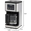 imageZojirushi Dome Brew Classic Coffee Maker Stainless BlackProgramable