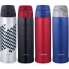 imageZojirushi SMTAE48WZ Stainless Steel Vacuum Insulated Mug 16Ounce Ichimatsu WhiteIchimatsu Black