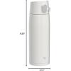imageZojirushi SMVA60XA Vacuum Bottle 20 Ounce StainlessWhite
