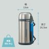 imageZojirushi Tuff Sports Stainless Steel Travel Mug 68OunceStainless