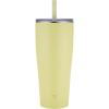imageZojirushi SXHA89HVM Stainless Tumbler with Straw 30 ounces Mauve PurpleCitron Yellow