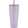 imageZojirushi SXHA89HVM Stainless Tumbler with Straw 30 ounces Mauve PurpleMauve Purple