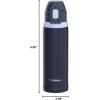 imageZojirushi Direct Drinking Water Bottle Sports Type Stainless Steel Straw Bottle 052L NavyNavy
