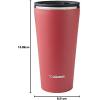 imageZojirushi SXFSE45AJ Stainless Vacuum Insulated Tumbler 15Ounce Blue GrayCoral Pink