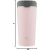 imageZojirushi Stainless Carry Tumbler 11Ounce Cinnamon BeigeVintage Rose