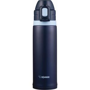 imageZojirushi Direct Drinking Water Bottle Sports Type Stainless Steel Straw Bottle 052L NavyNavy