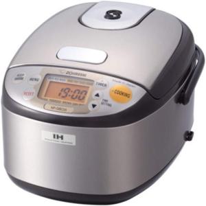 imageZojirushi NPGBC05XT Induction Heating System Rice Cooker and Warmer 054 L Stainless Dark BrownBrown