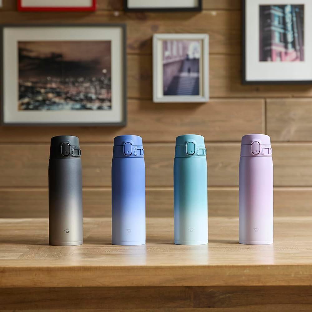 imageZojirushi SMVH72AZ GoCafe Insulated Stainless Steel Mug 24Ounce 72 literBlue Ai