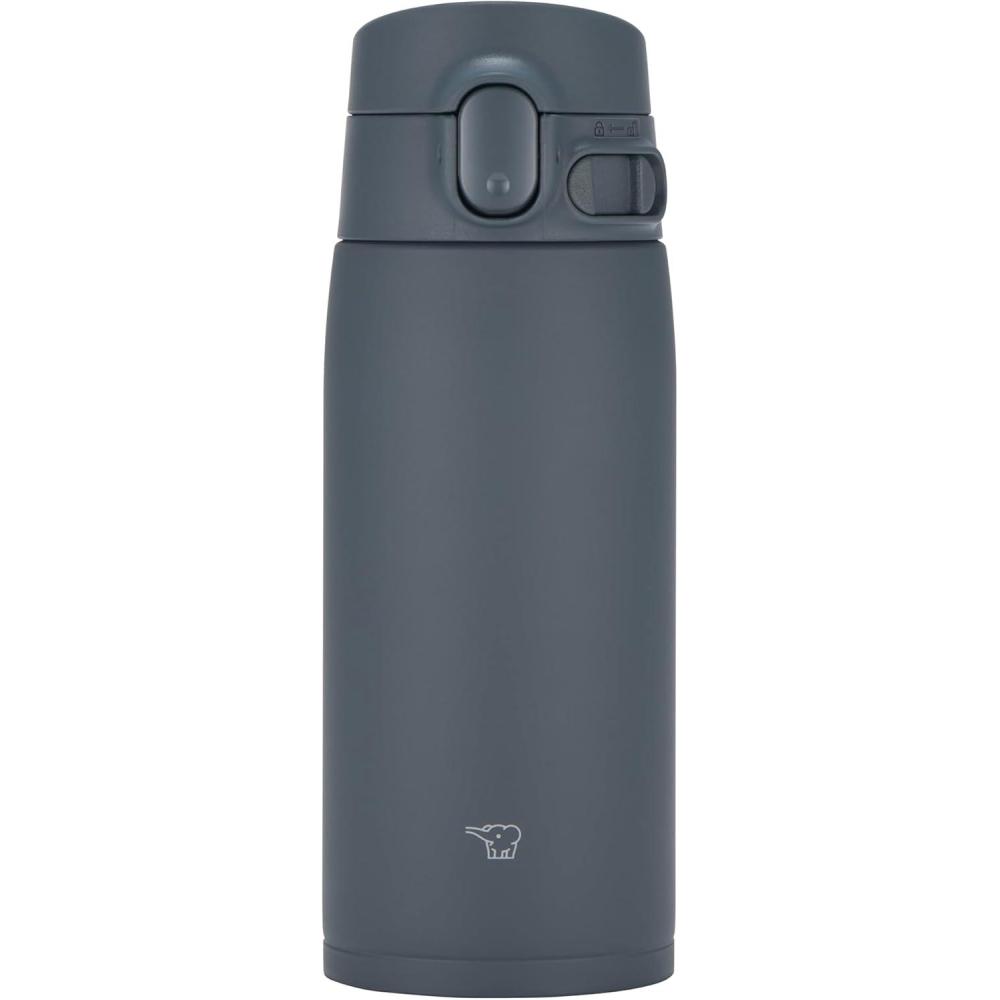 imageZojirushi SMVH72AZ GoCafe Insulated Stainless Steel Mug 24Ounce 72 literStone Gray