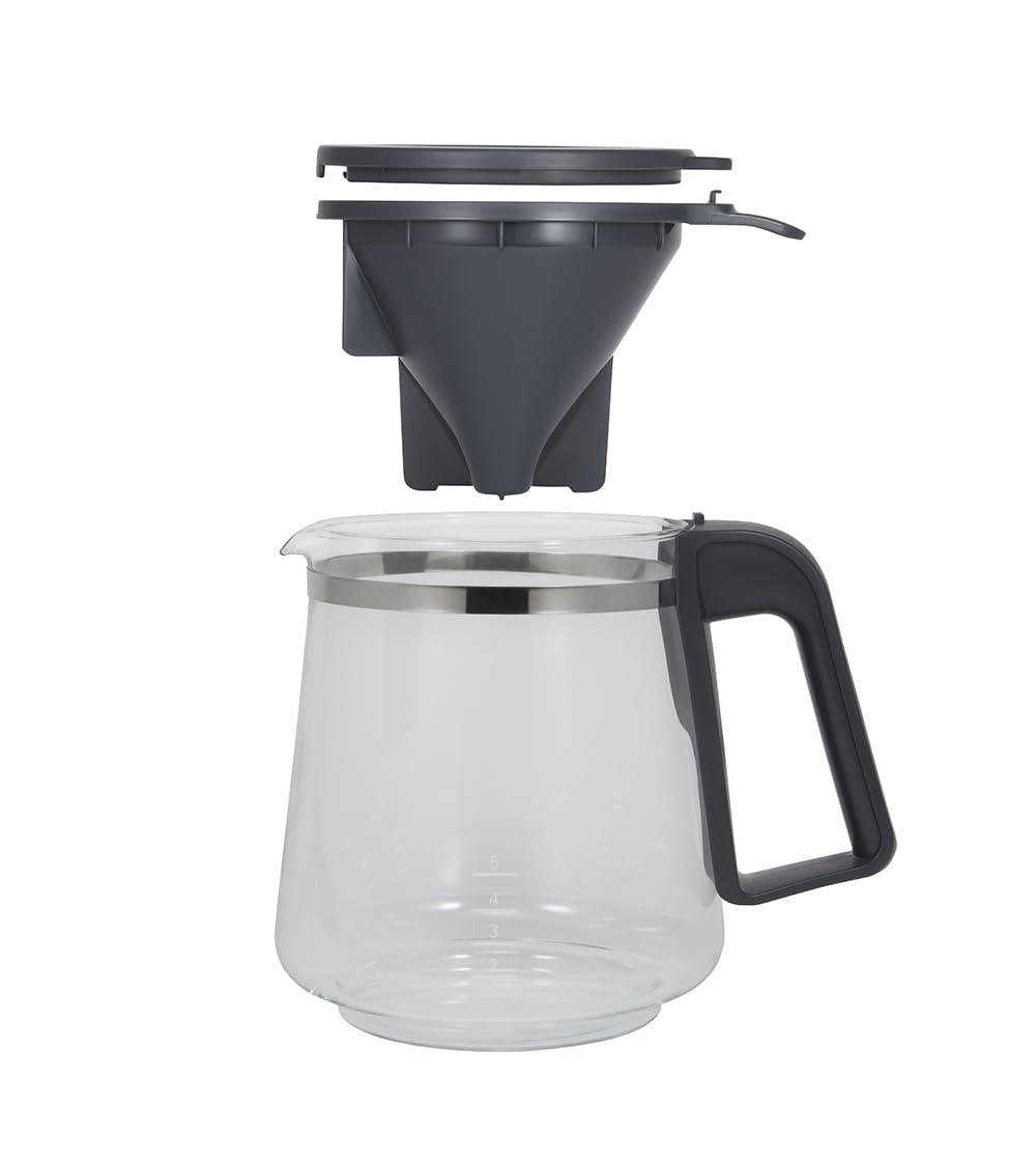 imageZojirushi ECDAC50RA ZUTTO Coffee Maker 5 Cups Red PFASfreeSilver