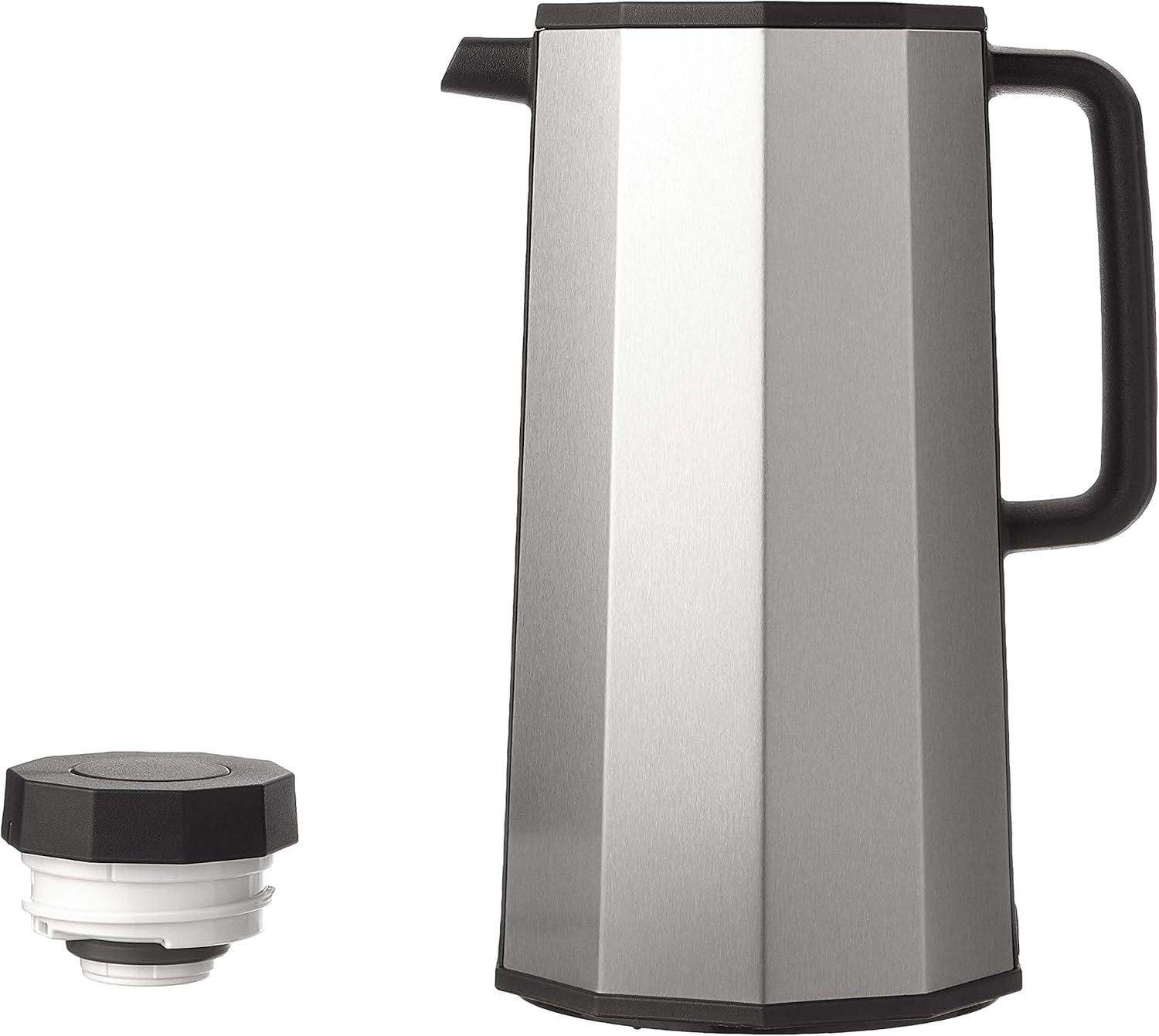 imageZojirushi AHEAE10RA Glass Vacuum Carafe 10 Liter RedSilver
