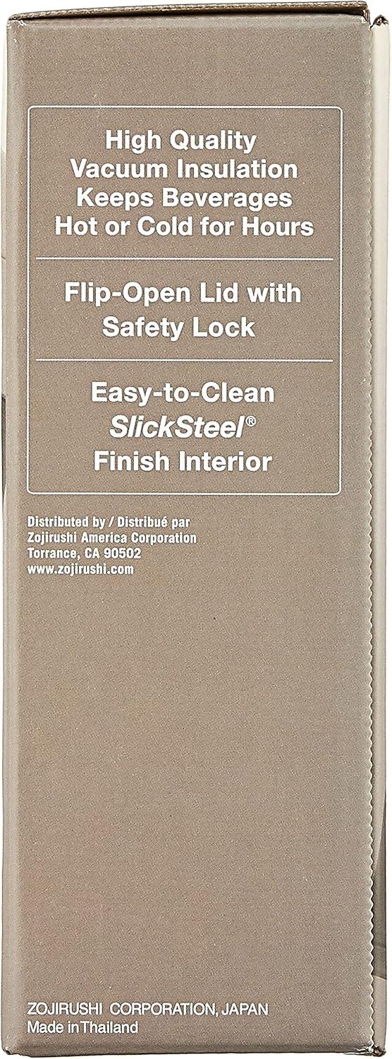 imageZojirushi Stainless Steel Mug 12Ounce Smoky BlueChampagne Gold