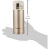 imageZojirushi Stainless Steel Mug 12Ounce Smoky BlueChampagne Gold