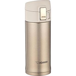 imageZojirushi Stainless Steel Mug 12Ounce Smoky BlueChampagne Gold